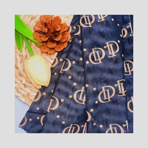 Thân Thiện Với Môi Sản Xuất D Thư In Thiết Kế Màu Đen In Kỹ Thuật Số Khách Hàng 4 Cách Co Giãn Điện Lưới Với In Vải Lưới - Product Image 3