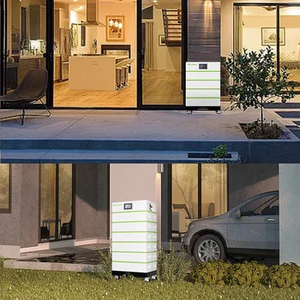 แบตเตอรี่ลิเธียมโซลาร์แรงดันสูง 15kWh 20kWh 30kWh ชุดแบตเตอรี่เก็บพลังงาน HV แบตเตอรี่ไอออน 192V 240V 384V 48V100AH แบบเรียงซ้อนแรงดันสูง - Product Image 3