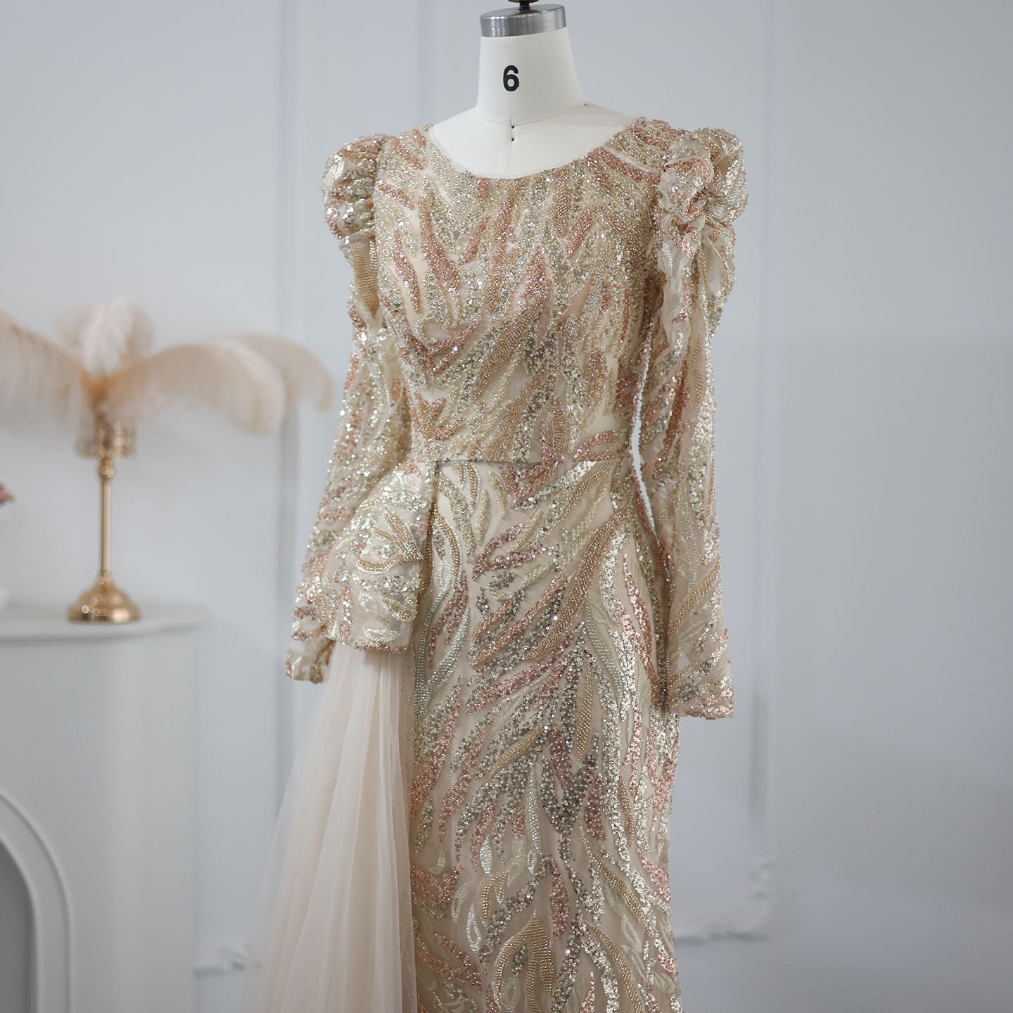 oversized luxury dresses