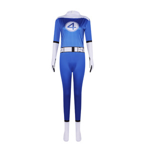 Disfraz de Cosplay de los Cuatro Fantásticos, Mono Azul de Mr. Fantástico, Mujer Invisible, Halloween - Product Image 2