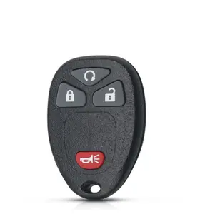 4 Buttons 315Mhz FCCID KOBGT04A Keyless Entry Remote Key For Chevrolet GMC Acadia Avalanche For Buick Enclave Terraza Uplande