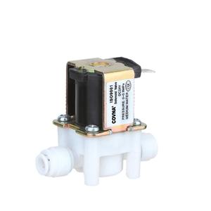 วาล์วโซลินอยด์ COVNA DN8 ขนาด 1/4 นิ้ว แบบ 2 ทาง 24VDC ชนิดปกติปิด ทำจากพลาสติก PP สำหรับเครื่องซักผ้า - Product Image 3