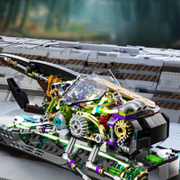 Meiji 13053 Robot Machinery Action Figure Insect Animal Bricks Kit Mecha Model Gift Toy untuk Dewasa Set Blok Bangunan