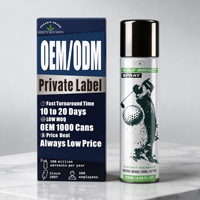 Spray impact pour club de golf aide à l'entraînement feedback instantané séchage rapide facile à enlever OEM gros