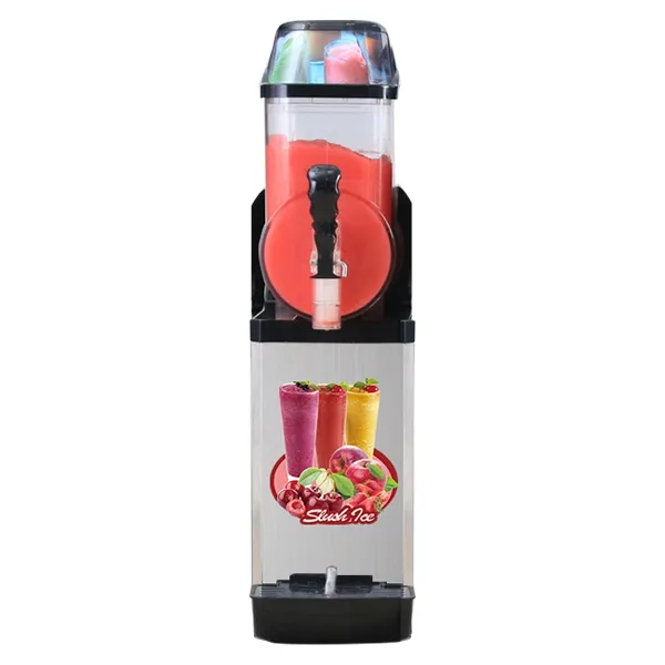Time time ticari dondurulmuş içecek Slush Slushy yapma makinesi Smoothie makinesi elektrikli kar eritme makinesi