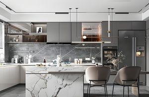 Armarios de cocina modulares de diseño personalizado, colección de armarios del fabricante - Product Image 6