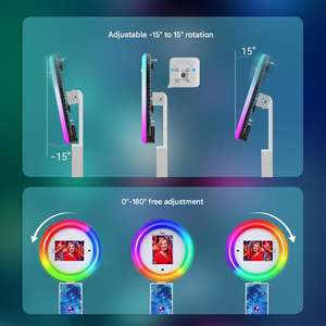 Photomaton de révélation de sexe, une façon amusante d'annoncer vos grandes nouvelles avec des accessoires et des décors personnalisés - Product Image 5