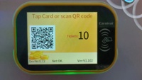 Le dernier lecteur de cartes d'arcade T10P basé sur un système de paiement sans argent liquide RFID, adapté aux machines à jetons/machines de jeux à tickets