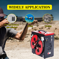 Kompresor Udara GX-E-CS3 Pompa Cs3 Pcp 320 bar 220v Portabel Pcp Elektrik dengan Pengering Udara Kompresor Udara Tekanan Tinggi