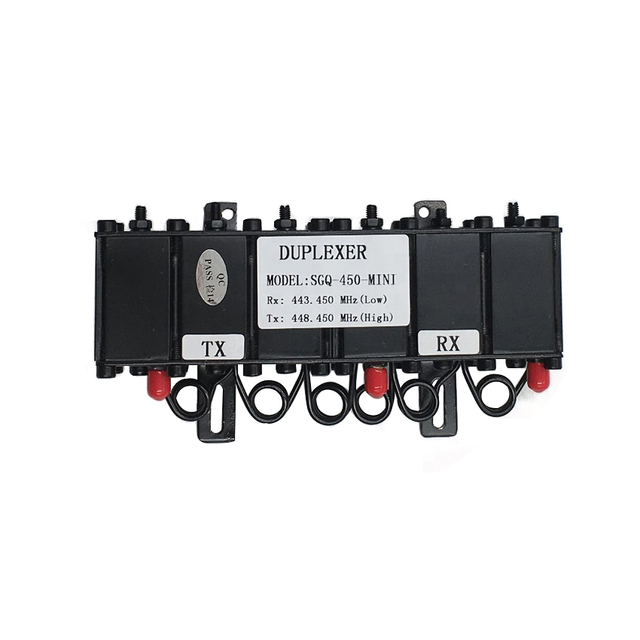 400-470MHz 10W UHF Duplexer Filter for Low Power Radio Repeater