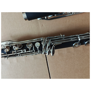 NUEVO Clarinete Bajo de 24 Llaves en Do Bajo con Cuerpo de ABS Niquelado 2026, con Opciones de Madera Roja, Ébano y Bikelite (JCL-810) - Product Image 4
