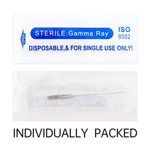 Aiguilles de tatouage jetables pour maquillage permanent 0,35 mm, microblading des sourcils, 500 pièces/boîte, stériles, pour stylo manuel PMU - Product Image 6