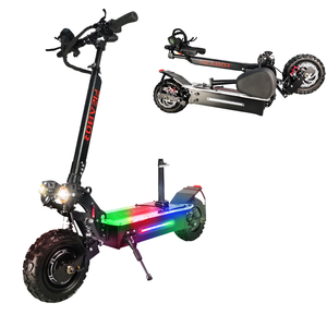 Patinete Eléctrico Plegable de Dos Ruedas <span class=keywords><strong>Fieabor</strong></span> Q06 de 11 Pulgadas, 60V 2800W*2, 80km/h con Asiento - Product Image 1
