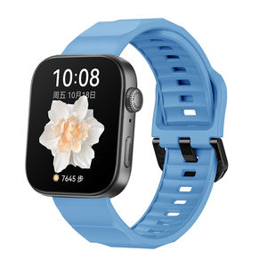 Bracelet en silicone ondulé pour <span class=keywords><strong>Huawei</strong></span> Fit 3/Fit <span class=keywords><strong>4</strong></span>/Fit <span class=keywords><strong>4</strong></span> Pro, bracelet de montre réglable et tendance - Product Image 5