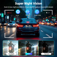 Nouvelle mini caméra DVR WiFi étanche JMC Right 1080P avec enregistrement en boucle, garantie 1 an pour les motos de sport et de rue