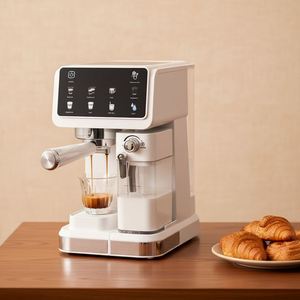 Cafetera Espresso para Uso Doméstico con Espumador de Leche Automático de Alta Presión y Pantalla a Color Inteligente - Product Image 1