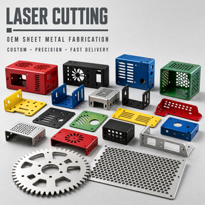 Custom Aluminum Stainless Steel Fabrication OEM Laser Cutting Part Metal Parts Laser Cutting Service