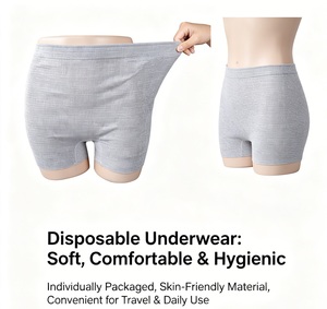 Culottes <span class=keywords><strong>jetables</strong></span> de <span class=keywords><strong>maternité</strong></span> en polyester élasthanne très extensible, respirantes, pour femmes enceintes - Vente en gros OEM - Product Image 4