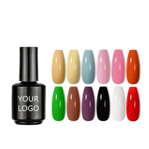 The Best Price UV Gel Nail Polish Glossy Pure Color Gel Nail Paint Led/UV Gel Polish With Short Lead Time