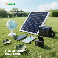 Panneau solaire PERC 12V 18V à haute efficacité 22,4% non standard en PET, disposition personnalisée pour systèmes de surveillance sans fil