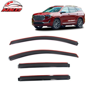 Pare-soleil de fenêtre en acrylique pour GMC Terrain 18-24, déflecteur de pluie pour portes latérales - Product Image 1