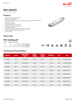 Alimentation LED EMC étanche IP66 60W à sortie unique, transformateur de tension constante AC 170-264V DC 12V 24V pour bande LED