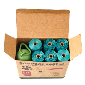 Bolsa de caca de perro personalizada al por mayor de fábrica bolsa de caca de pala desechable bolsa de caca de gran capacidad biodegradable Epi - Product Image 2
