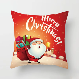 Christmas Decorations <strong>Pillow</strong> Covers Christmas <strong>Snowflake</strong> Let It Snow Throw Pillowcover Christmas <strong>Pillow</strong> Case - Product Image 2