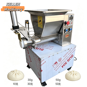 Tahıl Ürünleri Yapma Makinesi Hassas Hamur Bölmeleri, Buharda Pişirilen Çörekler ve Mantılar için Hamur Porsiyon Boyutlarının Akıllı Ayarlanması - Product Image 6