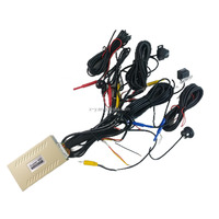 Système de vue d'oiseau à 360 degrés 4ch caméra voiture DVR enregistrement 2D/3D autour de la vue arrière 360 boîte noire