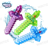 Pistolet à eau transparent à tir longue portée, nouveau design, pas cher, pour enfants, été, piscine, plage