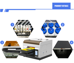 <span class=keywords><strong>Mini</strong></span> Máy tính để bàn kỹ thuật số máy in trực tiếp DIY A4 kích thước cho vải ứng dụng <span class=keywords><strong>LED</strong></span> <span class=keywords><strong>UV</strong></span> máy bay phản lực mực phẳng cho thẻ CD PVC thủy tinh - Product Image 5