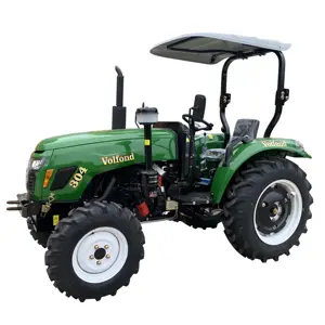 Mini tractor diésel multiusos de granja china, 30CV, precio con remolque en máquina agrícola