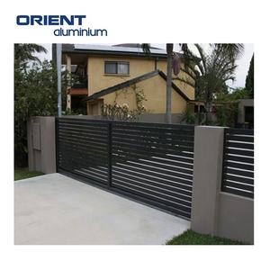 Conceptions de portes principales pliantes motorisées modernes en métal Porte d'allée pliante automatique en aluminium de haute qualité pour la maison Villa - Product Image 3