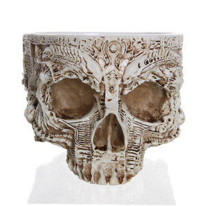 <span class=keywords><strong>Maceta</strong></span> de Resina con Diseño de <span class=keywords><strong>Calavera</strong></span> de Halloween, Estilo Nuevo, Creativa, para Plantas de Interior, Artesanía, Venta al por Mayor - Product Image 3