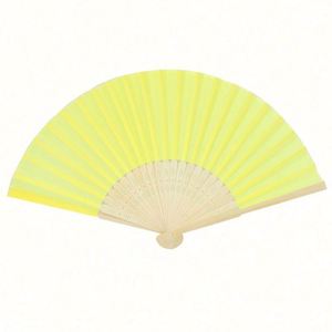 <b>Personalised</b> Bamboo Hand Fan Customised Crafts - Product Image 1