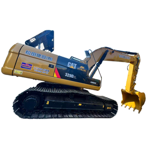 รถขุดขนาดใหญ่ CAT329D2L ของญี่ปุ่น น้ำหนัก 29 ตัน สภาพ 90% รถขุดตีนตะขาบ CAT329d2l มือสอง เครื่องจักรก่อสร้าง - Product Image 1