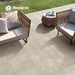 Realgres Piscina Nariz Borde 20mm Beige Azulejo para piso 1200x600mm Azulejos de porcelana de gran tamaño al aire libre - Product Image 3