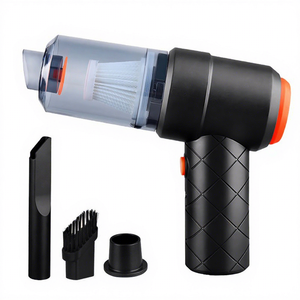 0728 Travel Cleaning Handheld & Electronics Duster Air <b>Blower</b> Cordless Mini Vacuum Cleaner for <b>Car</b>, Home, Office, Pet Hair - Product Image 1