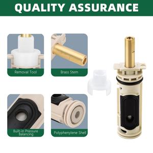 最畅销的现代设计黄铜塑料水龙头线轴1222更换墨盒，用于<span class=keywords><strong>Moen</strong></span>/单手柄Posi Temp浴室水龙头 - Product Image 4