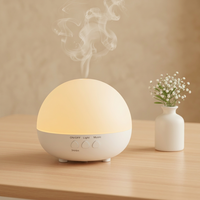 Diffuseur d'huiles essentielles électriques, humidificateur d'air ultrasonique, lumières LED, diffuseur d'arômes pour la maison, diffuseur d'arômes ultrasonique