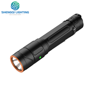 Linterna LED portátil de aluminio 18650 de alta potencia <span class=keywords><strong>2000</strong></span> lúmenes IP68 luz táctica recargable impermeable - Product Image 1