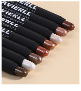 MLM Custom Colorful Cosmetic Long Lasting Double Headed Cream Brush <b>Shimmer</b> Waterproof Pigmented Dry Mineral <b>Eyeshadow</b> Stick - Product Image 4