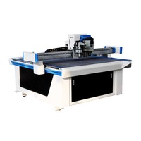 Plotter de Corte Plano de 1300*1300 mm con Husillo CNC para Cortar Cuero/Tablero/PVC