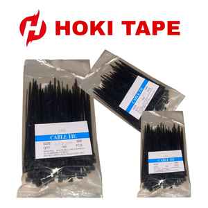 Attaches de câble 168 taille 25mm x 100mm couleur noir faisceaux de fixation de câbles tuyaux ou composants dans les usines et les entrepôts - Product Image 3