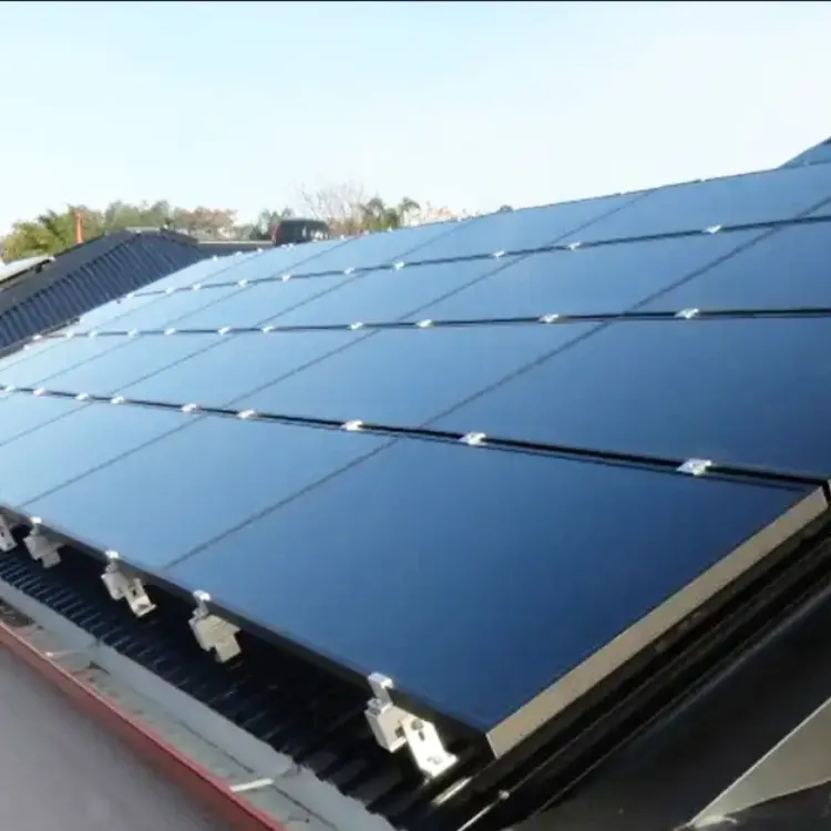 Solar Car Port Hot Sale Snelle Installatie Beton Plat Dak Zonnepaneel Racking Systeem