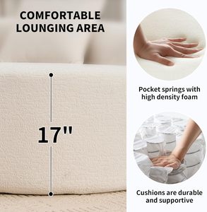 Sofá Seccional Modular Moderno al por Mayor de Fábrica, Sofá Comprimido para Dormitorio y Sala de Estar, Juego de Muebles para Apartamento - Product Image 4