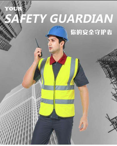 Chaleco de Seguridad Reflectante de Alta Visibilidad, Transpirable, de Algodón, Certificado ANSI Clase 1 EN 20471, Logotipo y Color Personalizables, Tallas S-4XL - Product Image 4