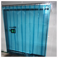 Cortinas soldadas de PVC de 3mm de espesor Protección ocular transparente suave Servicio de corte personalizado resistente industrial
