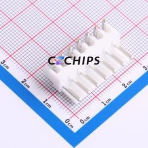 S7P-VH(LF)(SN) Wire-to-Board Pin Header Bent Lead Through Hole,P=3.96mm Connector 1x7P 3.96mm Right Angle Insert VH - Product Image 1